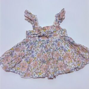 ❤️ 3 for 20 for Bundle- Isaac Mizrahi Floral Kids Tank Top - Pink and Green